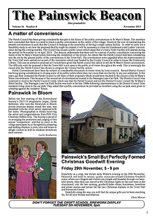 Painswick Beacon November 2013 Edition