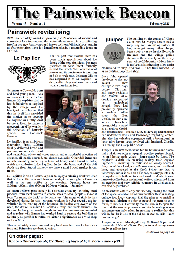 Painswick Beacon February 2025 Edition
