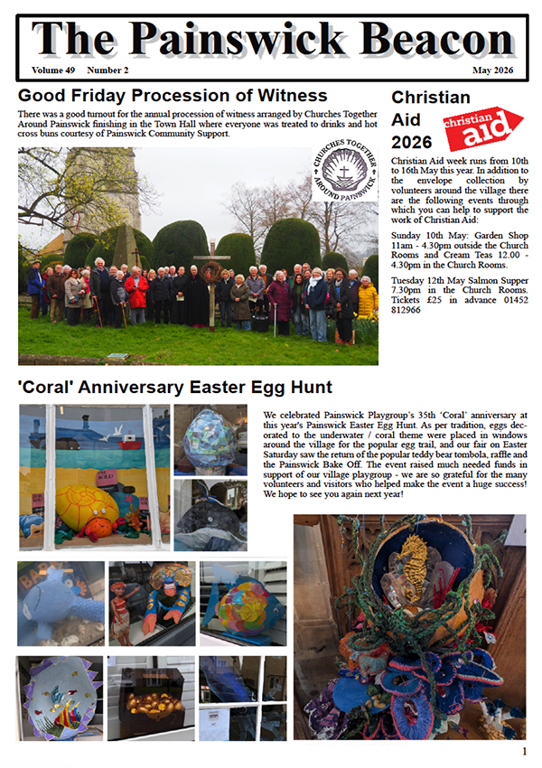 The latest edition of The Painswick Beacon May 2026 
